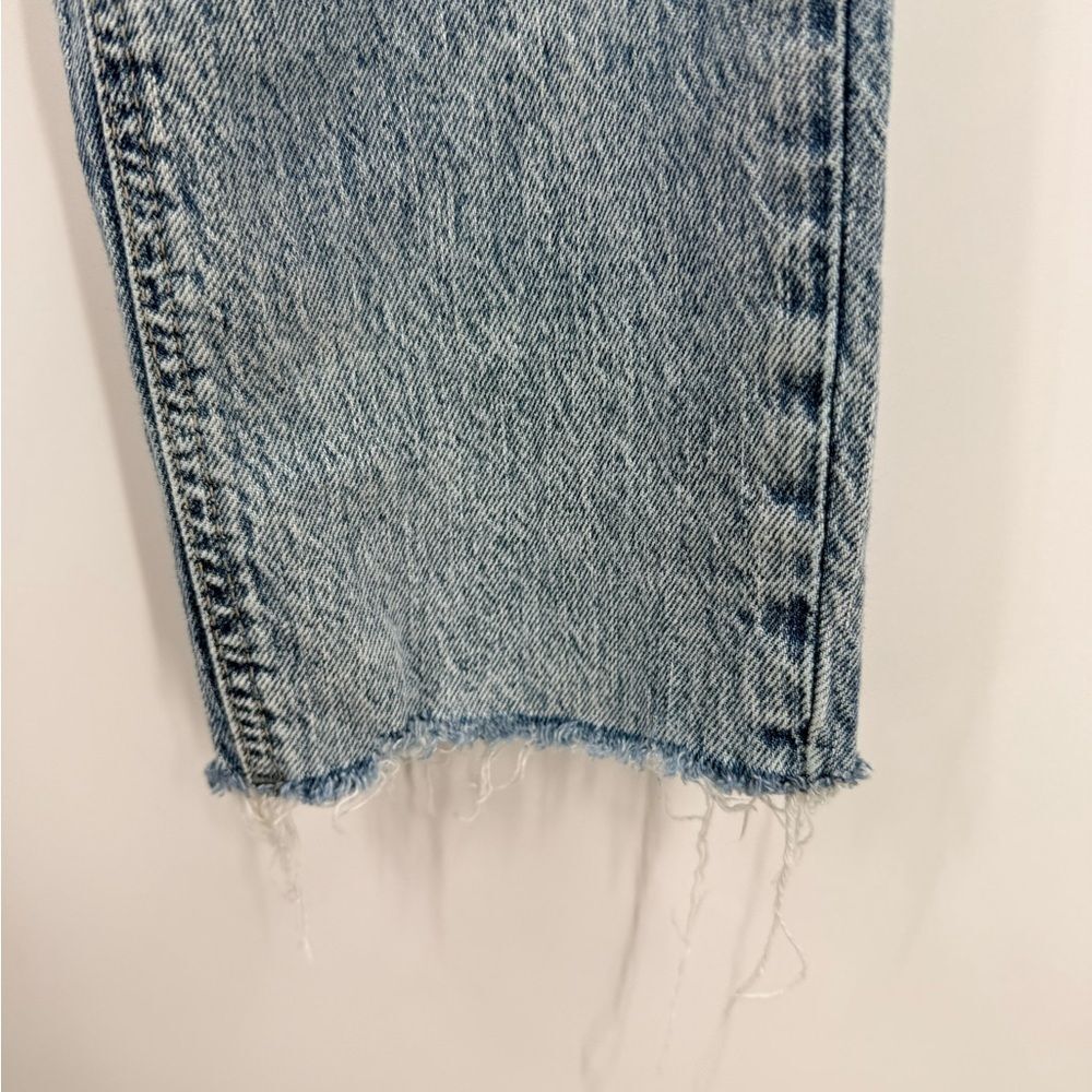 Gap Jeans Womens 0/25 High Rise Cheeky Straight Leg Medium Light Wash Jeans - Picture 5 of 8
